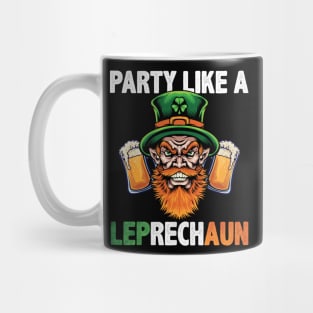 party like a leprechaun - st patricks Mug